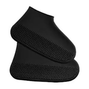 Anti Slip Waterproof Black Shoe Cover