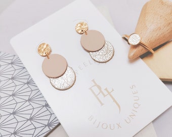 Boucles d’oreilles modèle PURE !