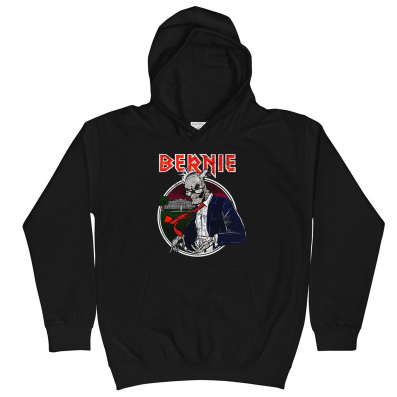 McKenna Creative Free Shipping Bernie Sanders 2020 Kids Hoodie Unisex Pullover Hooded Sweatshirt