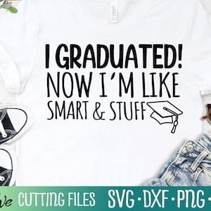 Ik ben afgestudeerd Svg, Funny Sarcastic svg, Graduation Svg, Class of 2023 Shirt, Senior svg, Gift Svg, Cut File, Silhouette Svg, Cricut Designs