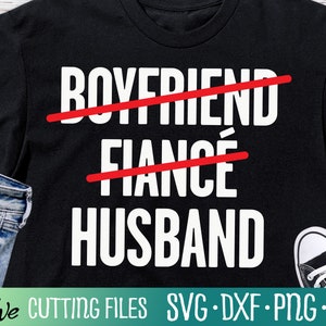 Nieuwe echtgenoot Svg, sarcastische grappige echtgenoot Svg, huwelijk, nieuw getrouwd cadeau Shirt Svg, gesneden bestand, silhouet Svg, Cricut ontwerpen
