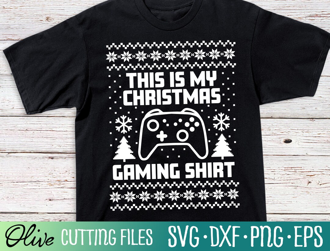 Geeky Christmas. Vintage Computer Game Ugly Sweater. Gamer. 