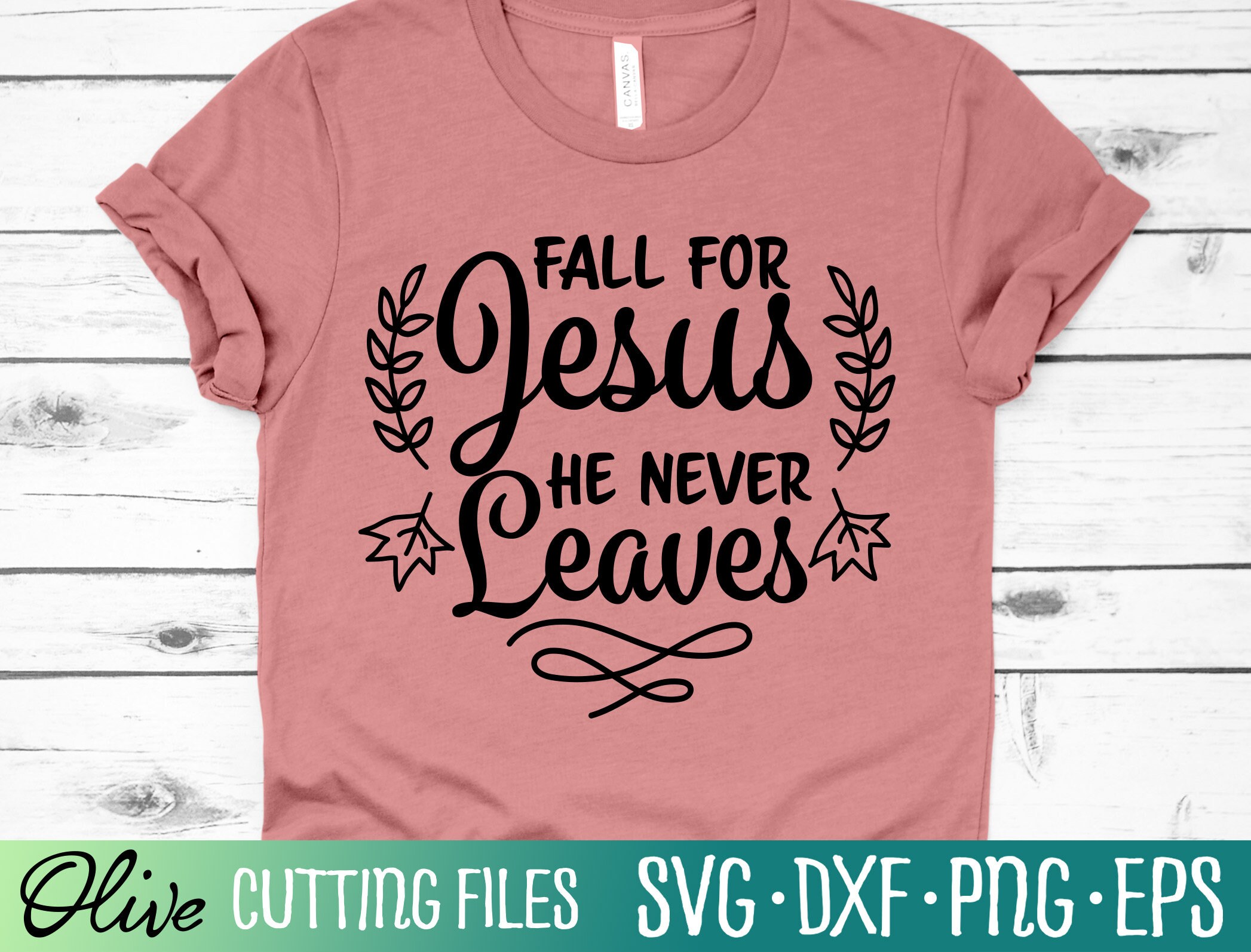 Fall for Jesus SVG, Christian SVG, Thanksgiving SVG, Christmas Svg ...