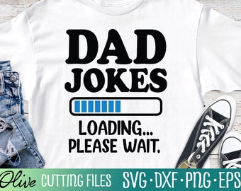 Piadas de pai carregando Svg, pai Svg, dia dos pais svg, sarcástico engraçado pai svg, camisa do dia dos pais svg, arquivo cortado, silhueta svg, designs de Cricut