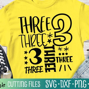 3 Jahre alt Geburtstag, 3 Jahre alt Geburtstag, 3 Jahre alt, Geburtstag, 3 Jahre alt, Geburtstag, Cricut Designs