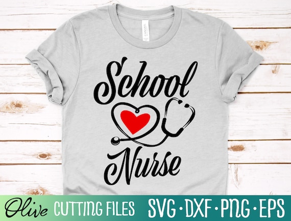 Download School Nurse Svg School Nurse Gift Svg School Nurse Shirt Etsy