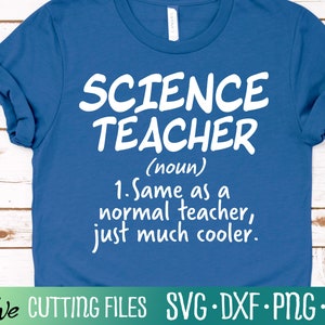 Définition de professeur de sciences Drôle d’école Svg, Chemise d’enseignant SVG, Cadeau de professeur de sciences, Professeur d’école, Fichiers pour Cricut, Fichier coupé