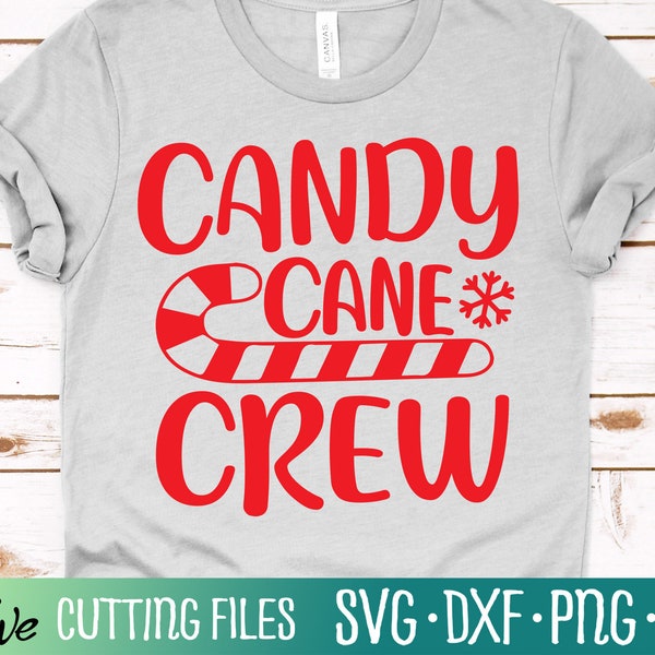 Candy Cane Crew Svg, Christmas Svg, Funny Holiday Svg, Gift Svg, Cameo Cricut, Cut File, Silhouette Svg, Cricut Svg