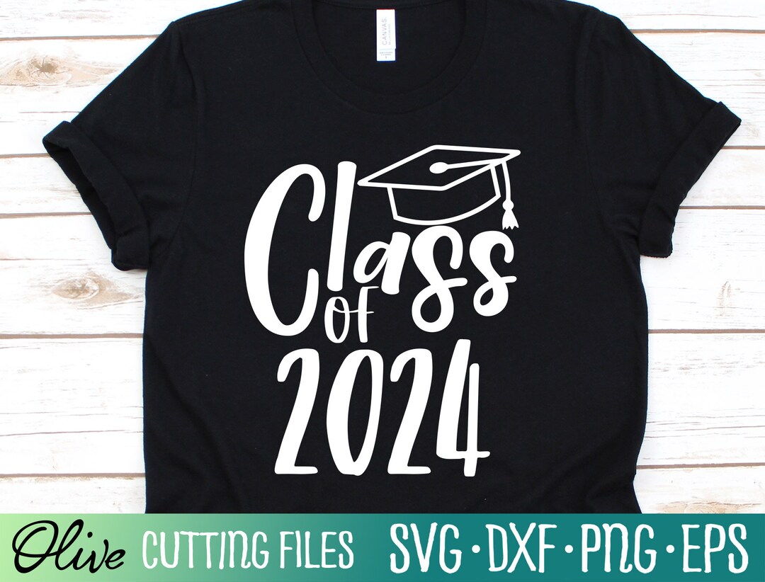 Class of 2024 Svg, Senior 2024 Svg, Graduation Cap Svg, Graduation Svg ...
