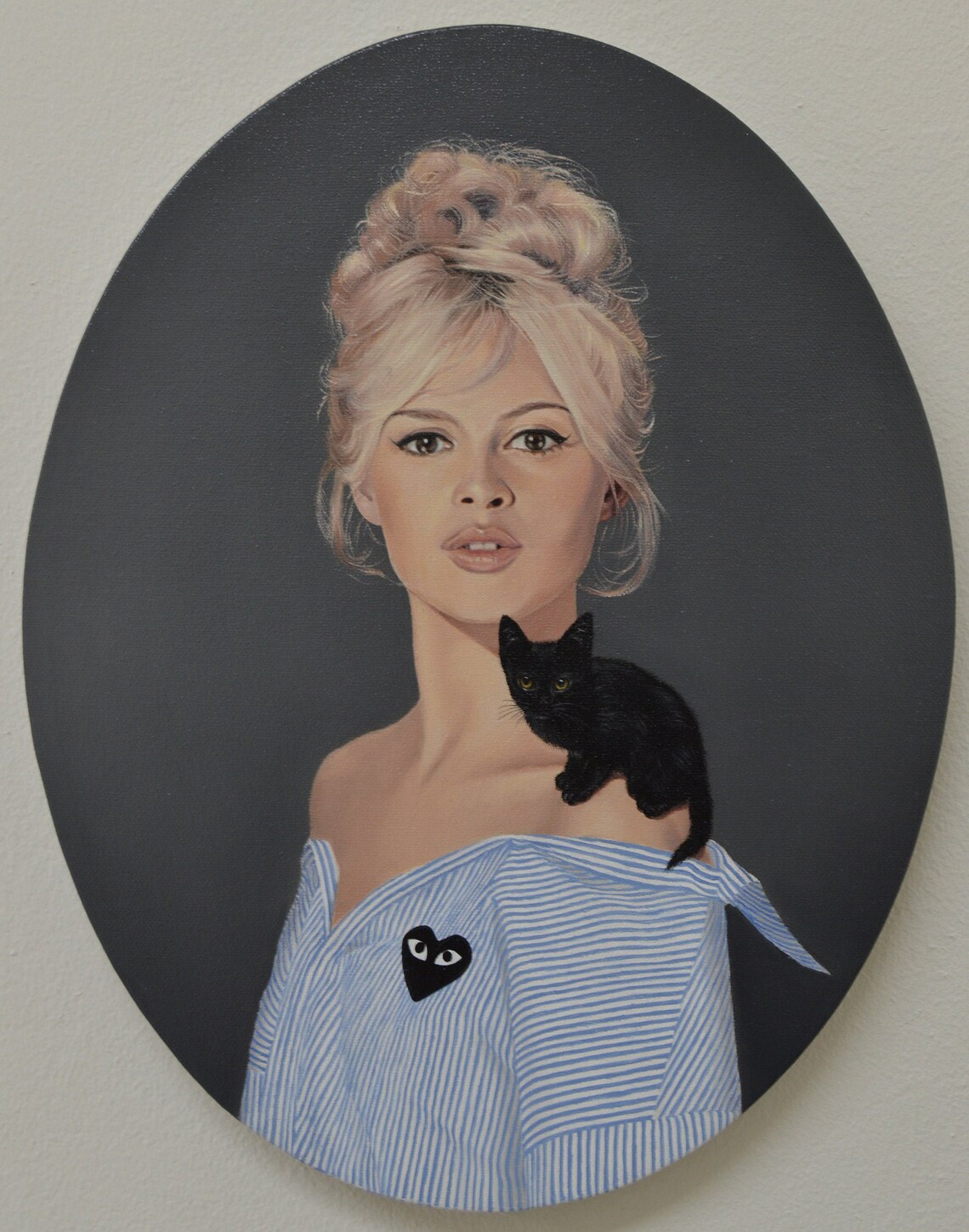 Brigitte Bardot Original Oil Painting Etsy