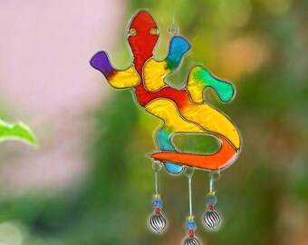 Garden decoration sun catcher suncatcher window decoration window decoration gecko