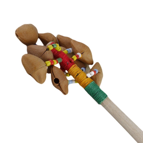 Rattle made from Kenari seeds