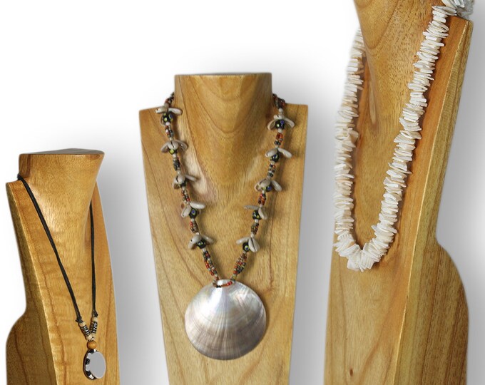 Set of 3 20/30 / 40cm Necklace Stand Jewelry Stand Necklace Display