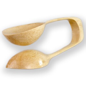 Sound Spoons Musical Spoons Clapping Percussion Spoons Clapping Spoons made of light wood