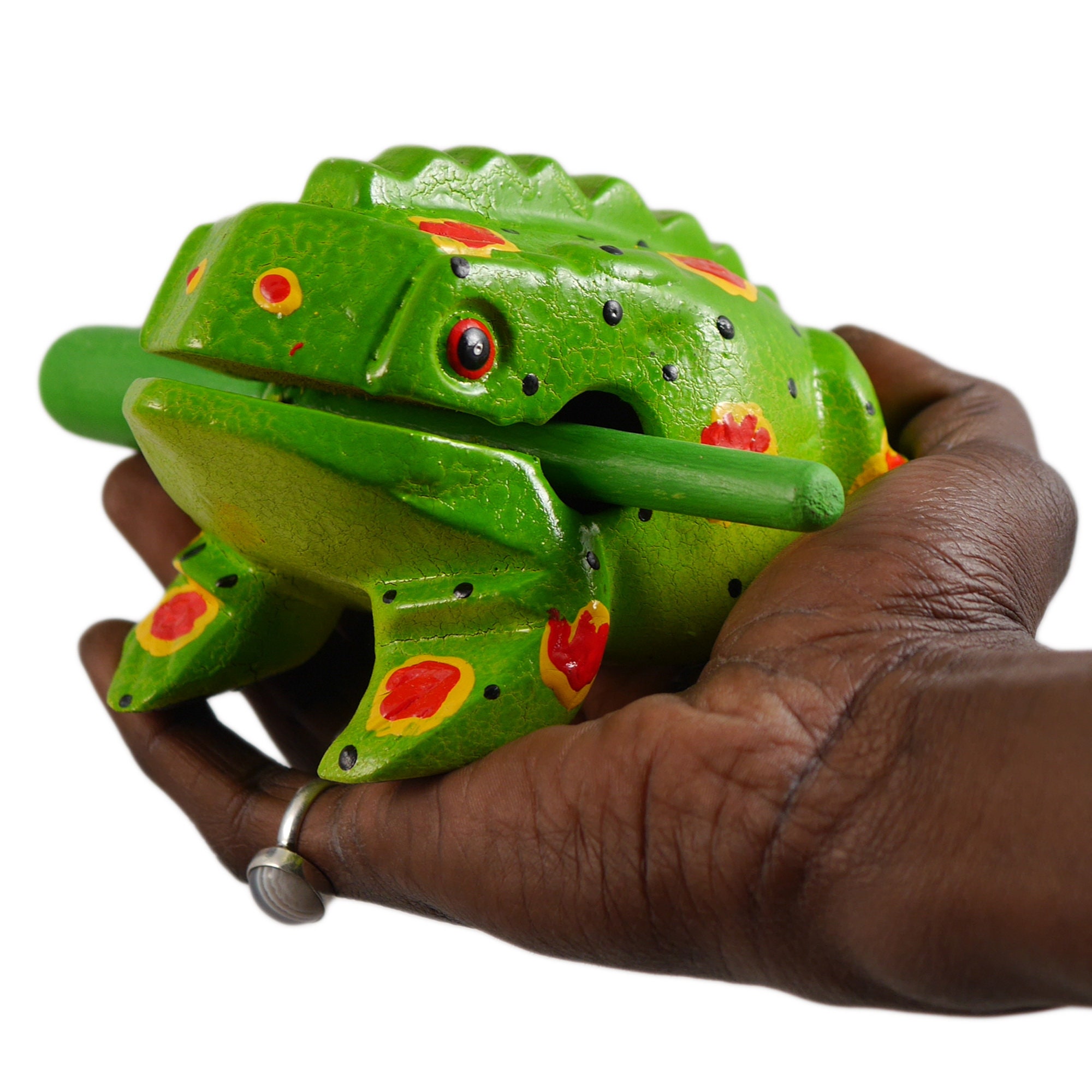 Wooden frogs that make noise deals