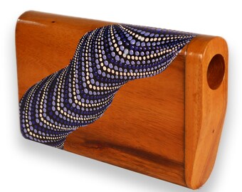 portable compact Aboriginal travel didgeridoo made of wood