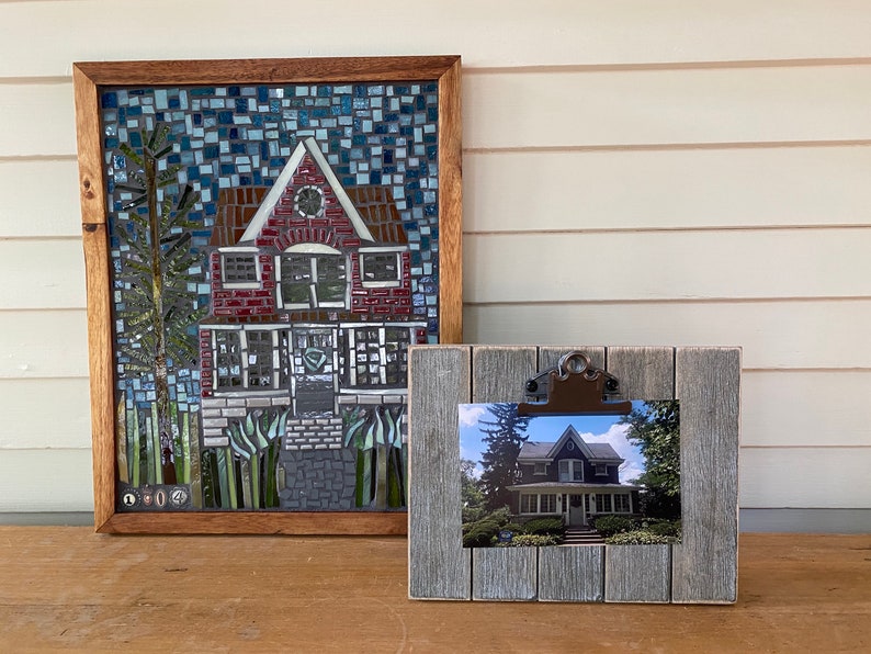 Example of a Custom Happy Home Mosaic