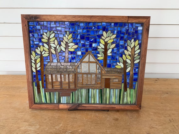 Example Of A Custom Happy Home Mosaic Etsy