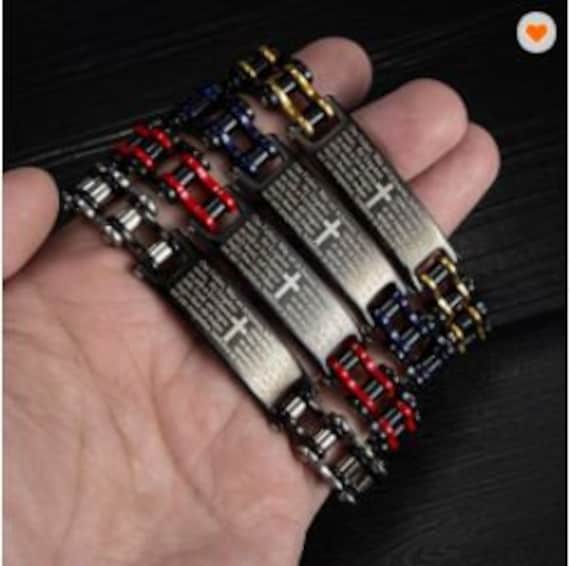 Lord's Prayer Men's Armor of God Bracelet Wristband Etsy