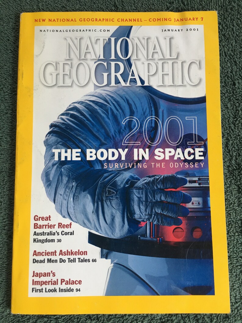 National Geographic Magazines 2001 - 2002 - Etsy
