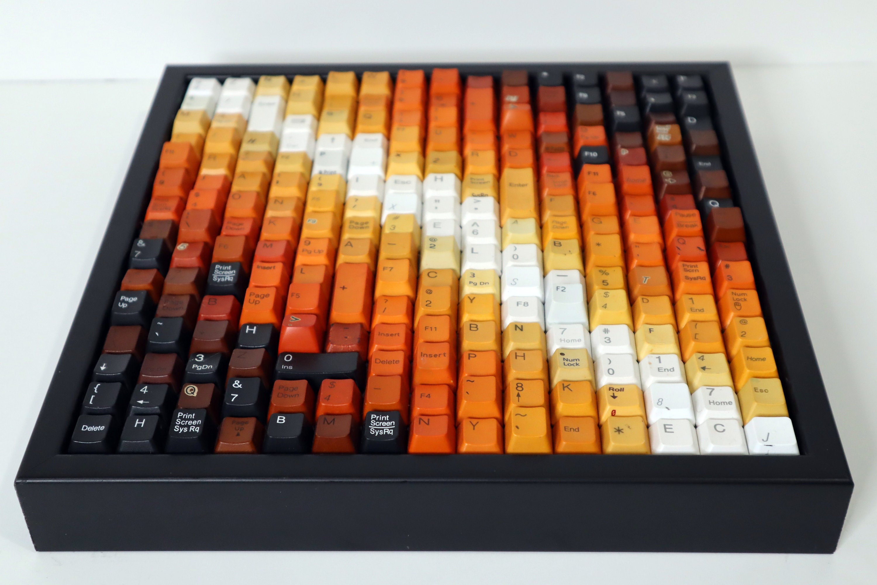 Original Keys Art Work/wall Décor/gift for Computer Lovers