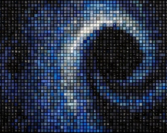Void/Black Hole/Wall Decor/Computer Key Art/Office Decor