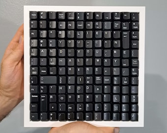 What we need is more people who specialize in the impossible/Theodore Roosevelt/Computer Key Quote/Gift for Computer Lover