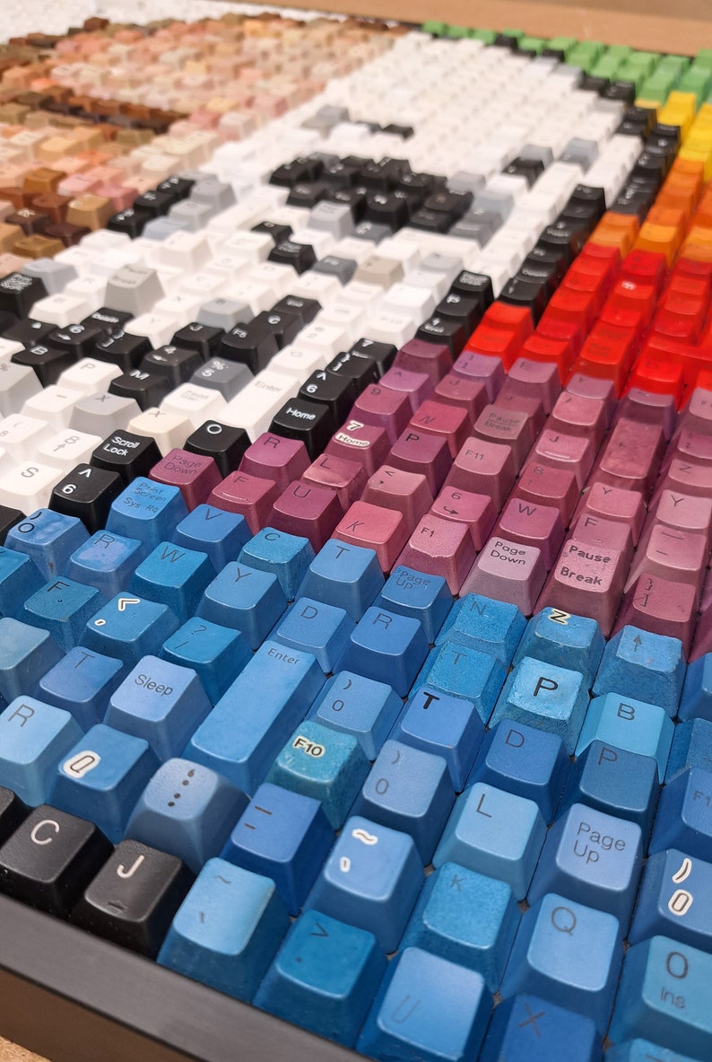 Pop Steve Key Art/pop Art/wall Decor/gift for Computer