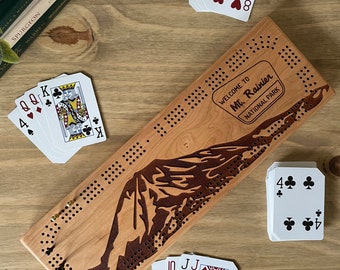 Custom Hardwood Cribbage Boards