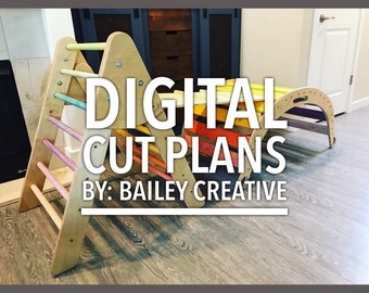 Digital Cut Plans - Play Triangle and Rocker
