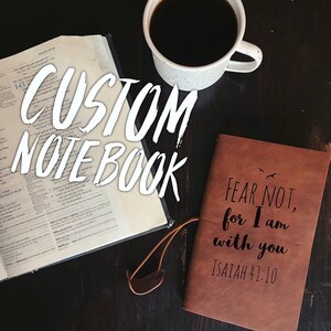 Custom Engraving Leather Refillable Notebook