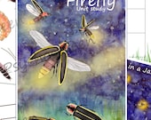 Firefly Unit Study: Watercolor Anatomy, Life Cycle, Games (Printable Bundle)