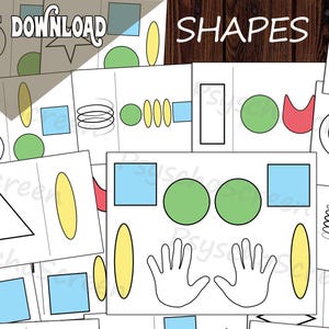 Brain Fitness Games for kids | SHAPES PDF| Printable Brain Gym | Forefinger Gymnastic Bilateral activities for brain boosting