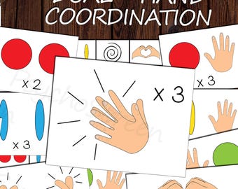 Sensory toys for occupational therapy: Hand-Eye Brain gym Printable for Kids (PDF Download)