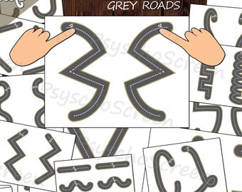 Preschool Brain gym Worksheets, Hand Eye Coordination Practice (Digital Download)