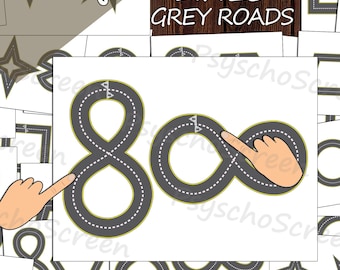 Forefinger Gym Dual Hand Coordination: Printable Brain Training Worksheets for Kids (Digital Download)