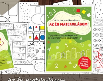 Halmazok – Matematikai munkafüzet gyerekeknek – Nyomtatható tanulóeszközök, feladatok és gyakorlatok (PDF)