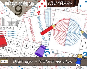 Arkusze ćwiczeń matematycznych Brain Gym, ćwiczenia koncentracji i koordynacji (do pobrania w formacie PDF)