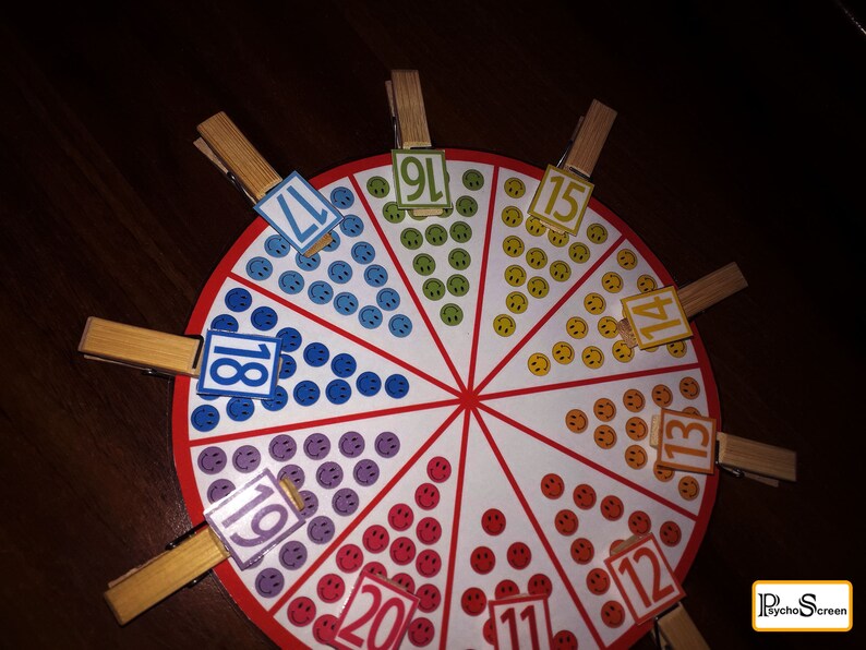 NUMBER MATCHING WHEEL 1-10 and 11-20 Numbers Sorting and | Etsy