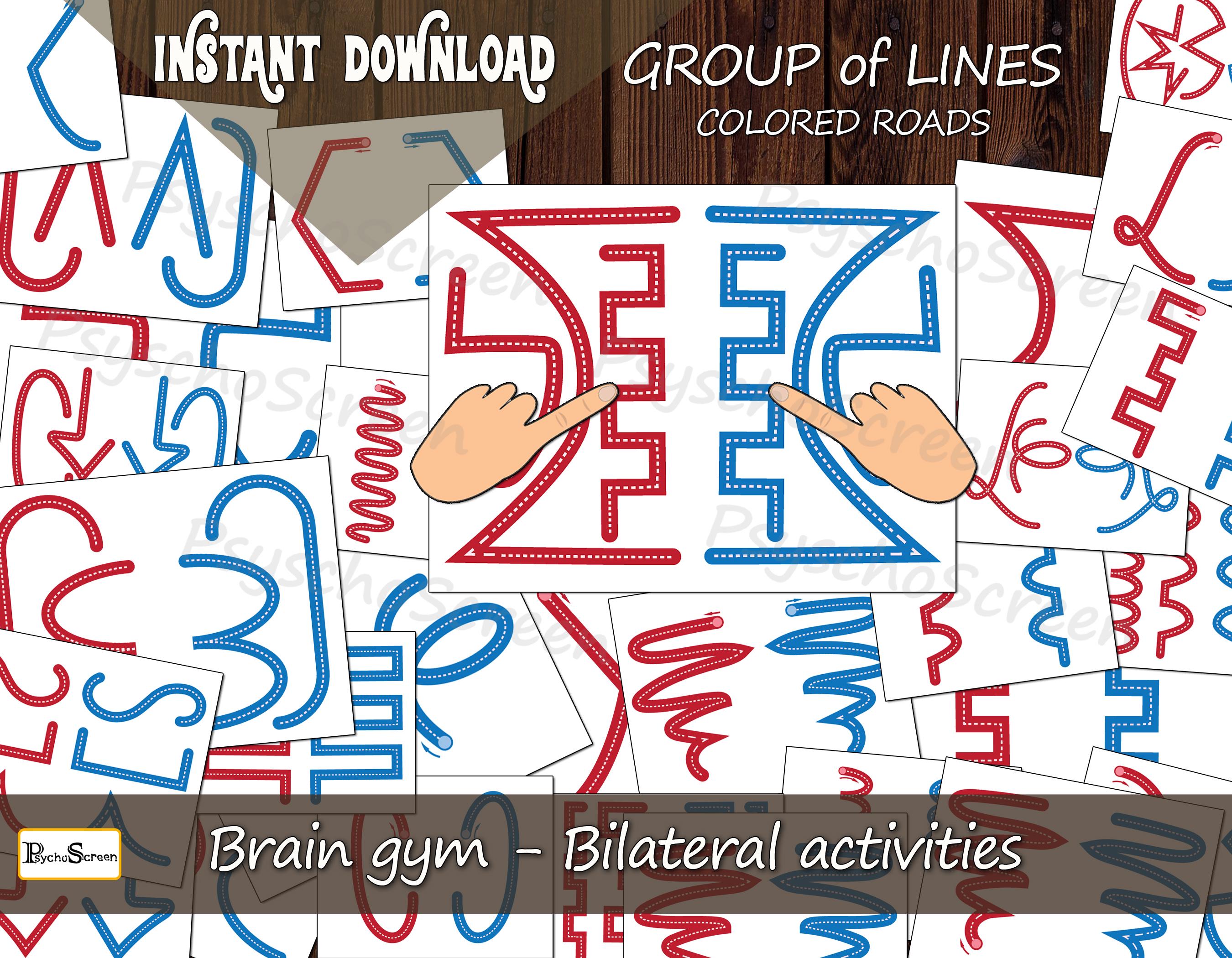 Neuro Gym Worksheets: Bilateral Coordination Activities for Kids
