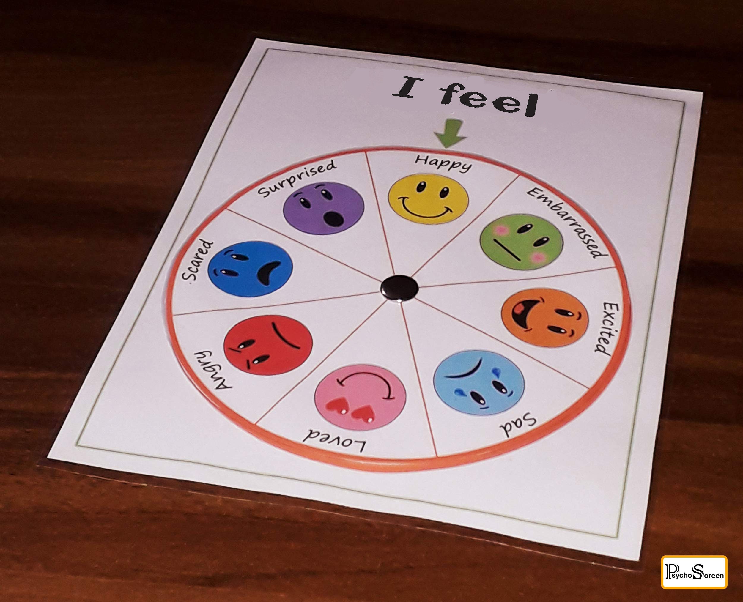 EMOTION Unit study Emotions Wheel Feelings worksheets | Etsy