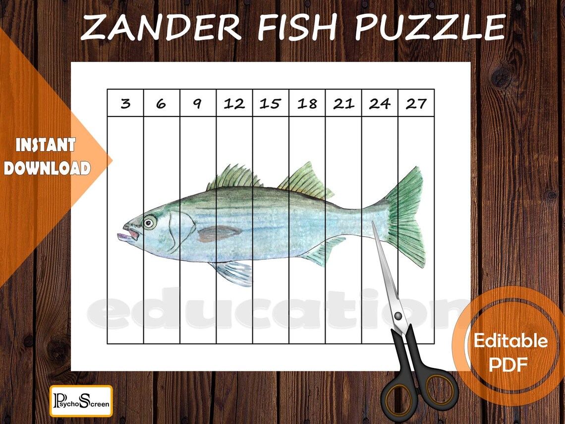 FISH Unit Study MEGA Printable Fish Bundle Anatomy Etsy