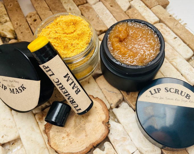 Lightening Lip Balm Smokers Lips Kit Lip Exfoliate Dark Etsy