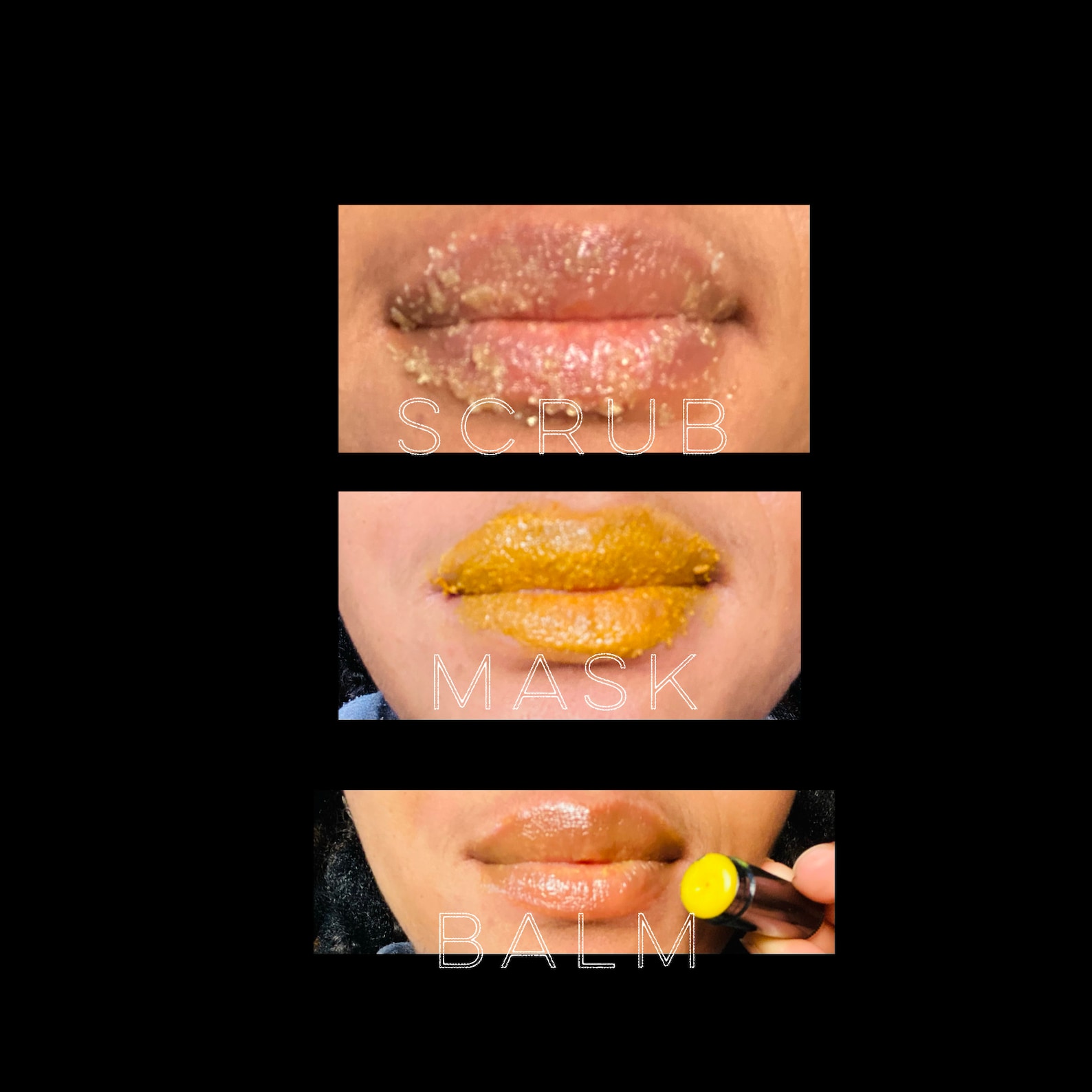 Lightening Lip Balm Smokers Lips Kit Lip Exfoliate Dark Etsy