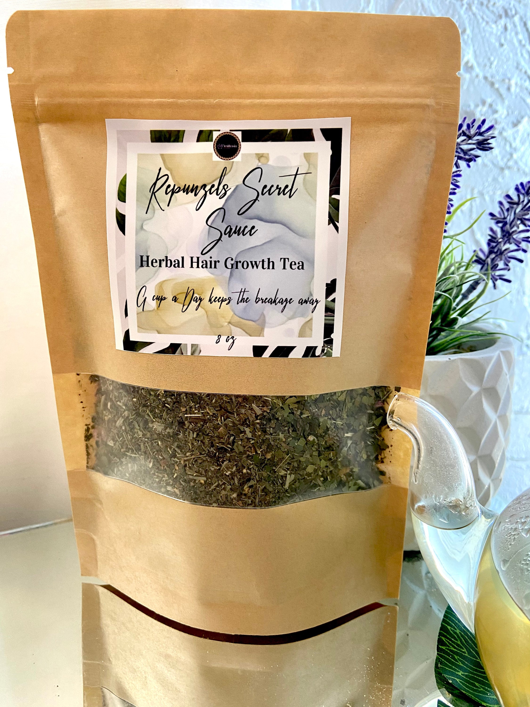 Hair Growth Tea ayurvedic Hair Tea Guarana Tea Energizing Etsy