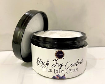 Black Fig Cordial Shea Butter Body Butter |Thick Body Cream| After Bath cream| Gifts for Her