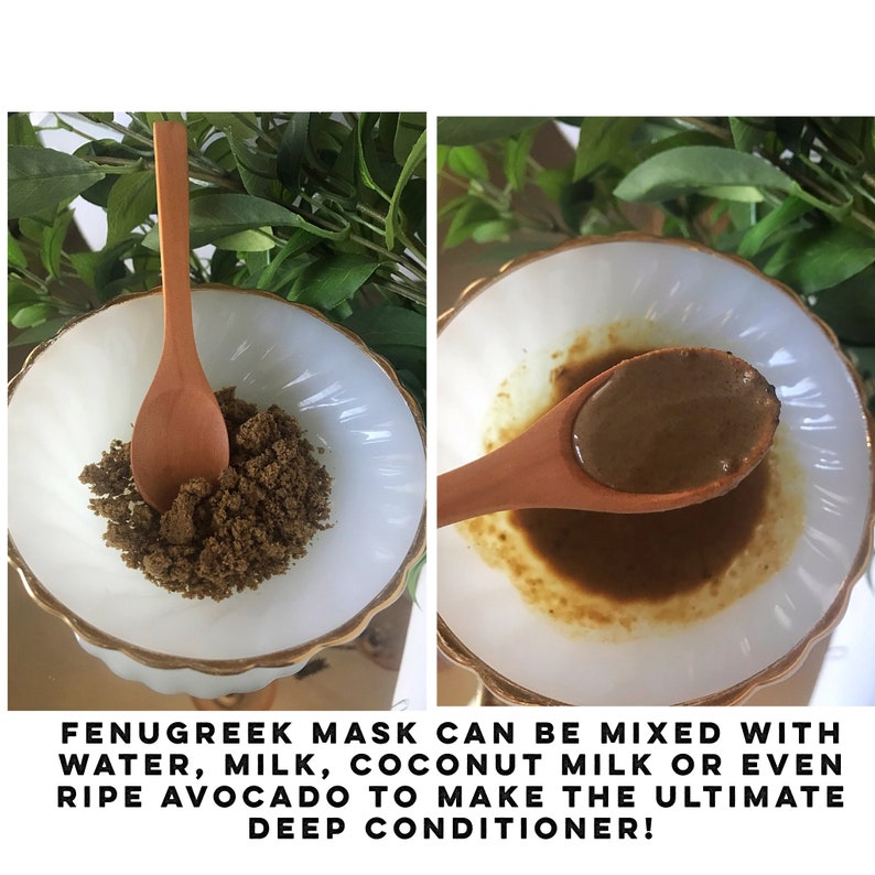 Fenugreek Restorative Hair Mask/ Fenugreek for Etsy