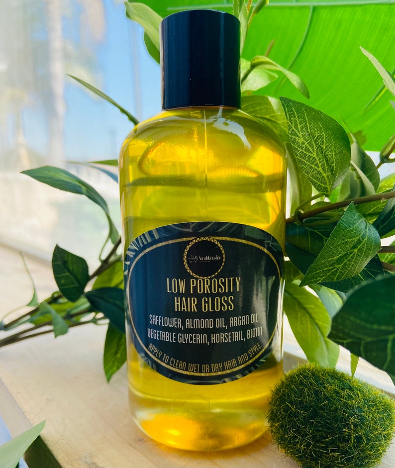 Low Porosity Hair Gloss Hair Serum Light Hair Oil Argan Etsy