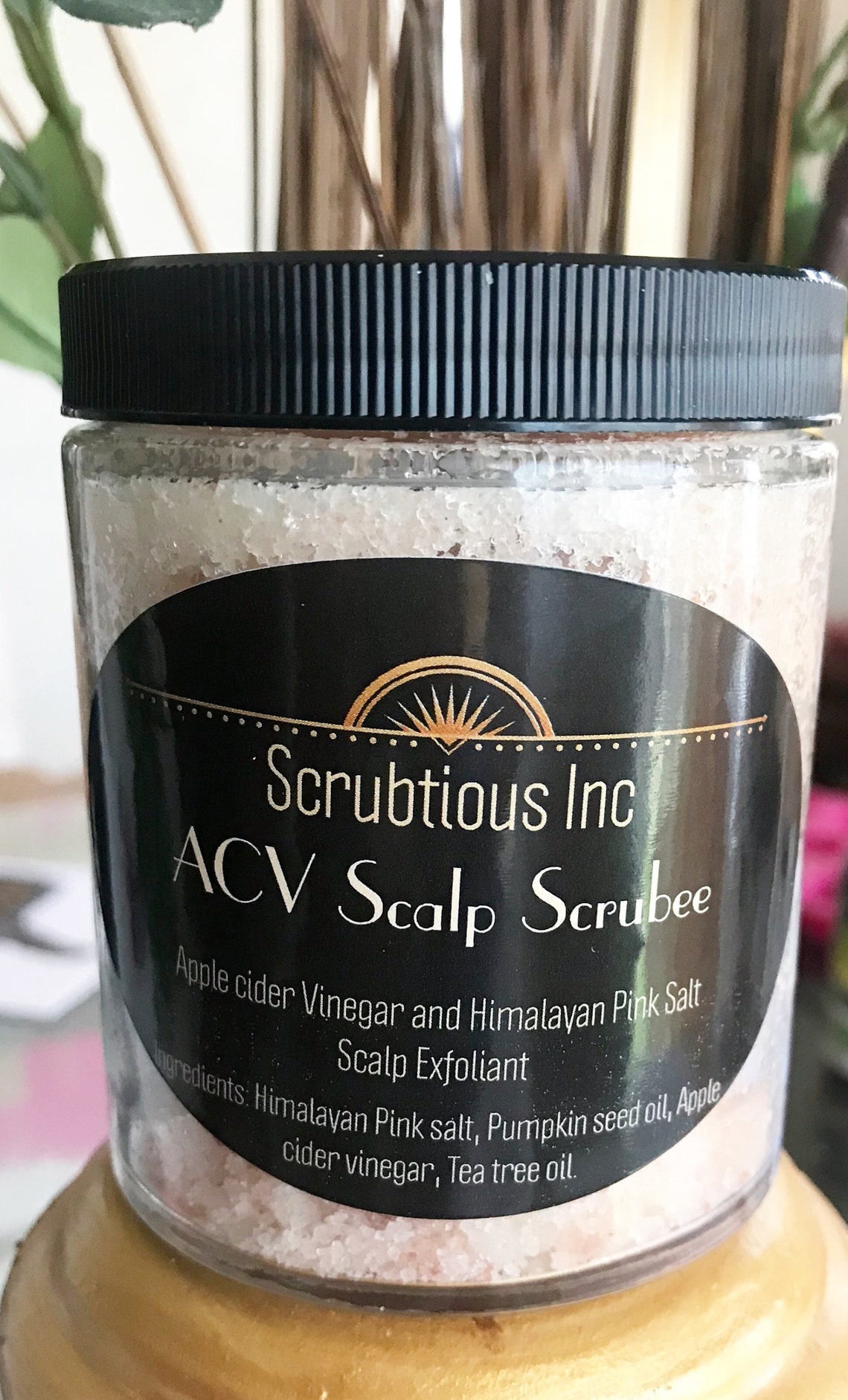 Apple cider vinegar Scalp Scrub/ Scalp Exfoliant/ Healing Etsy