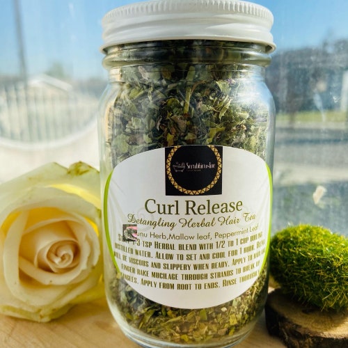 Detangling Hair Tea Marshmallow Leaf Hair Conditioner Etsy